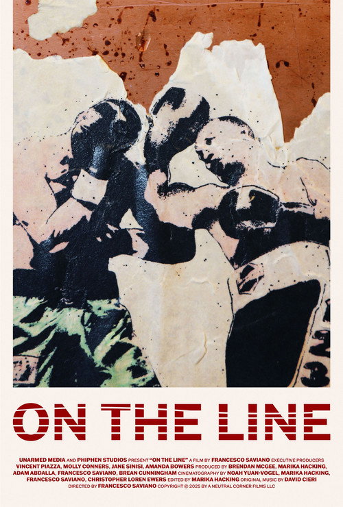 ON THE LINE poster