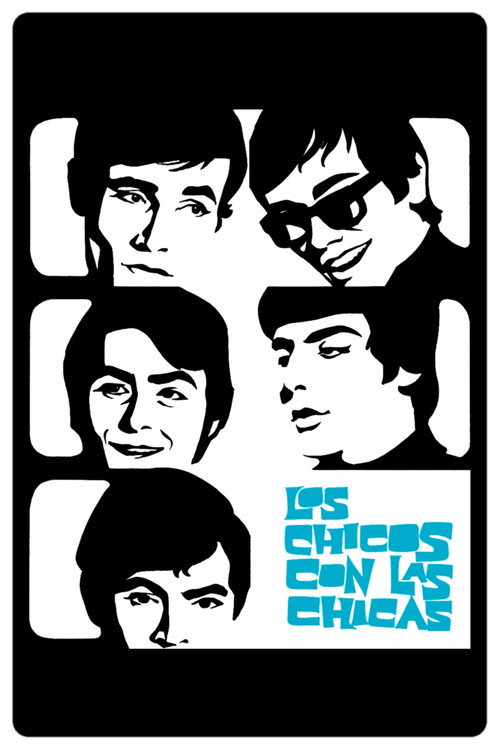 Movie poster for Los chicos con las chicas (1967)