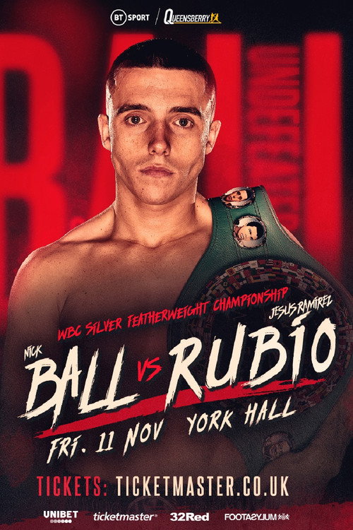 Movie poster for Nick Ball vs. Jesus Ramirez Rubio (2022)