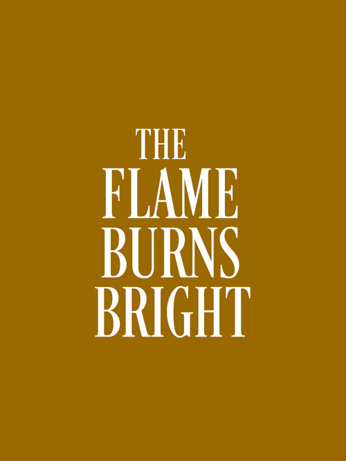 Movie poster for The Flame Burns Bright (1973)