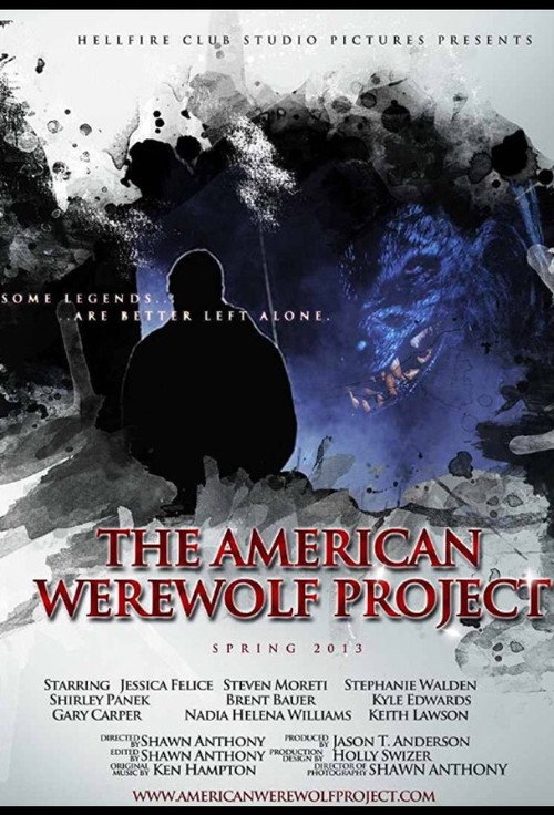 Movie poster for The American Werewolf Project (2015)