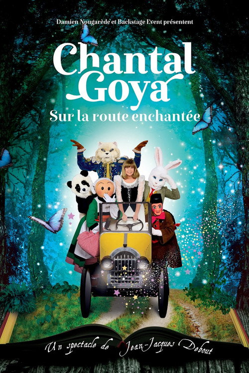 Movie poster for Chantal Goya, Sur la route enchantée (2024)