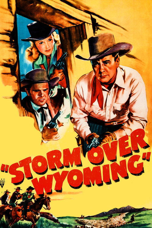 Movie poster for Storm Over Wyoming (1950)