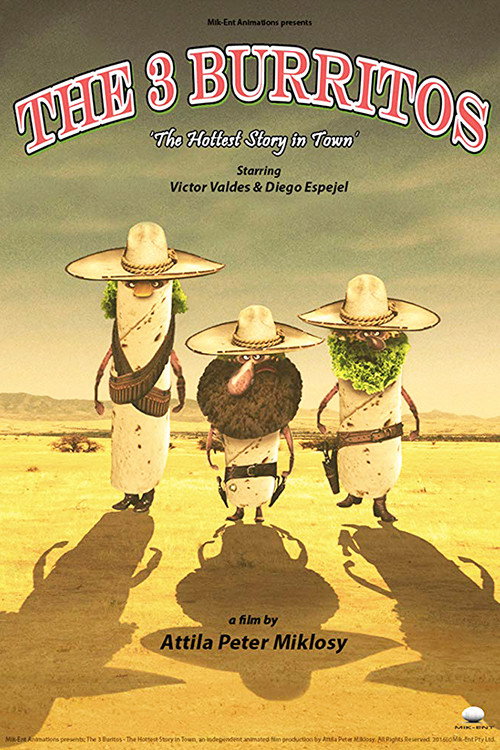 Movie poster for The 3 Burritos (2018)