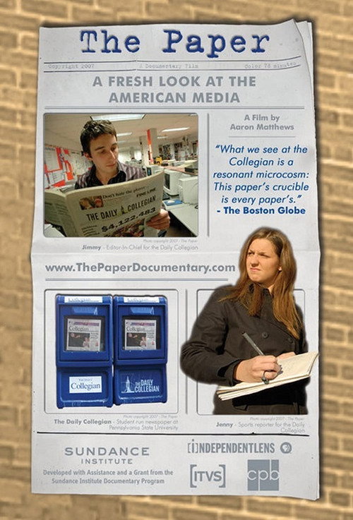 Movie poster for The Paper (2007)