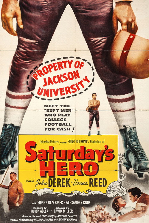Movie poster for Saturday's Hero (1951)