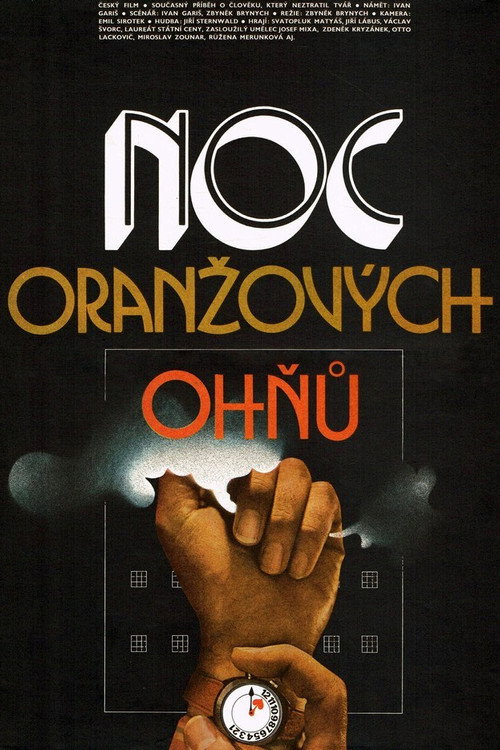 Movie poster for Night of Orange Fires (1975)