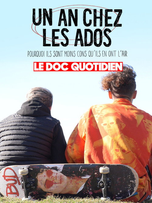 Movie poster for Le doc Quotidien - Un an chez les ados (2021)