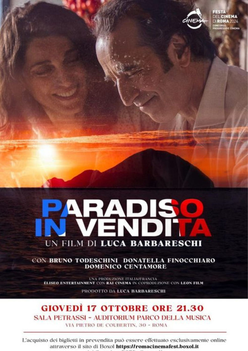 Movie poster for Paradiso in vendita (2025)