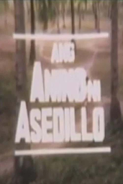 Movie poster for Ang Anino Ni Asedillo (1988)