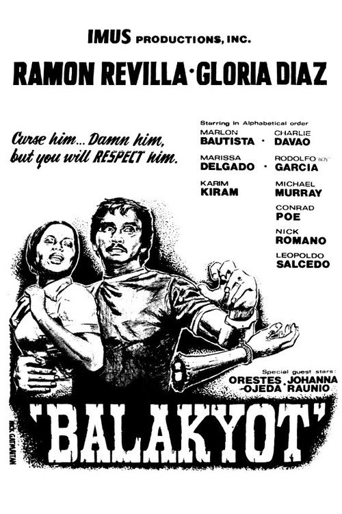 Movie poster for Balakyot (1975)