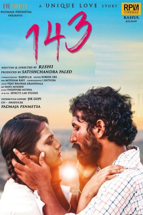 Movie poster for 143 (2017)