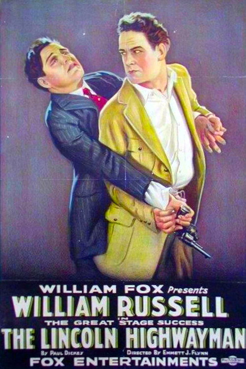 Movie poster for The Lincoln Highwayman (1919)