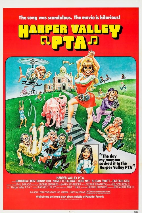 Movie poster for Harper Valley P.T.A. (1978)