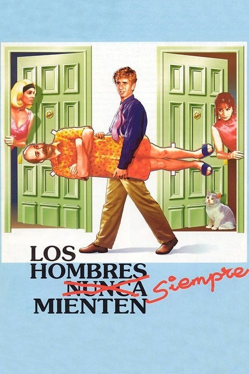 Movie poster for Los hombres siempre mienten (1995)