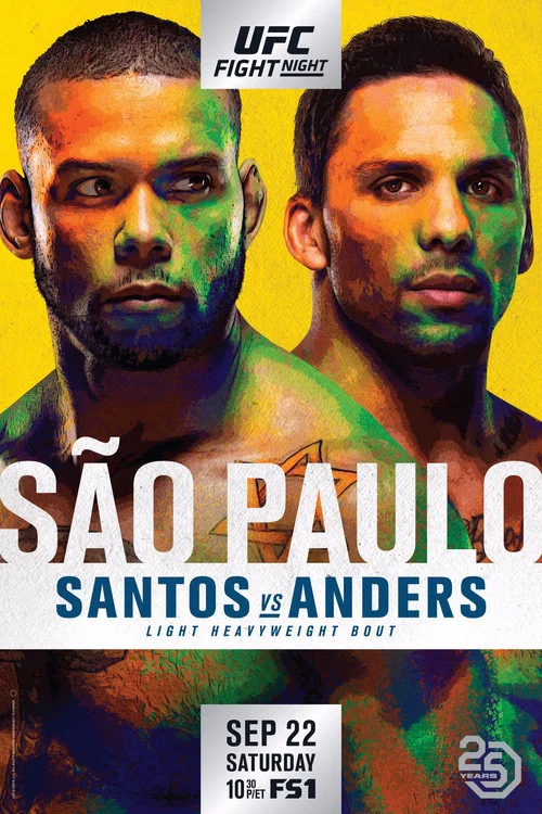 Movie poster for UFC Fight Night 137: Santos vs. Anders (2018)