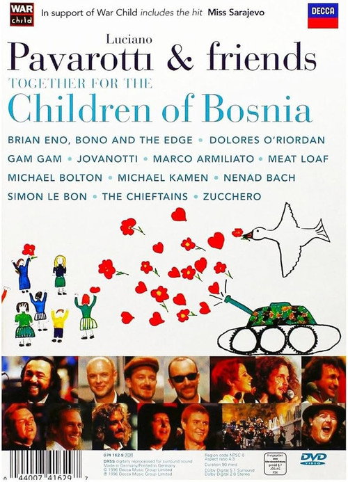 Movie poster for Pavarotti & Friends 3 - Together for the Children of Bosnia (1995)