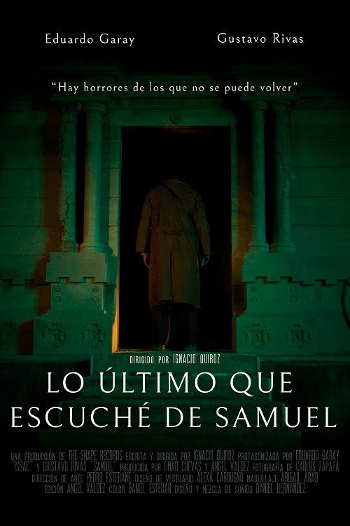 Movie poster for Lo último que escuché de Samuel (2025)