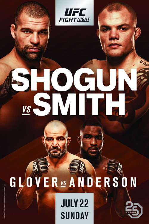 Movie poster for UFC Fight Night 134: Shogun vs. Smith (2018)
