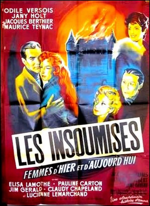 Movie poster for Les insoumises (1956)