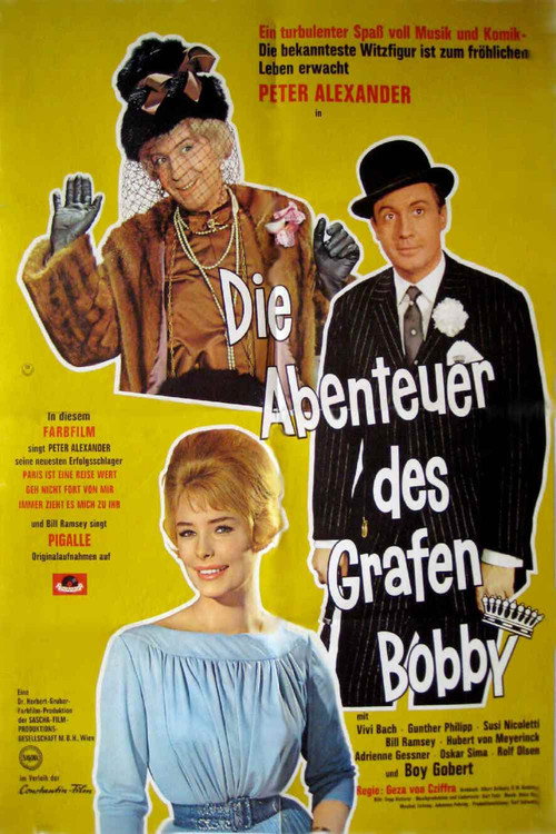 Movie poster for Die Abenteuer des Grafen Bobby (1961)
