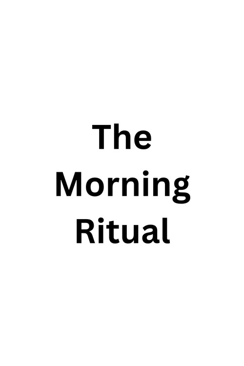 Movie poster for The Morning Ritual (2008)