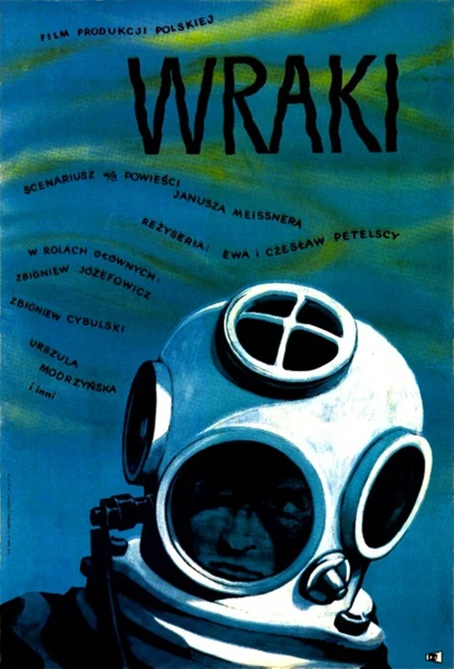Movie poster for Wraki (1957)