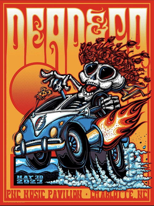 Movie poster for Dead & Company: 2023-05-30 at PNC Music Pavilion, Charlotte, NC, USA (2023)