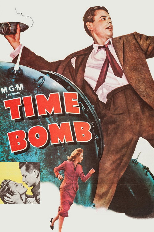 Movie poster for Time Bomb (1953)