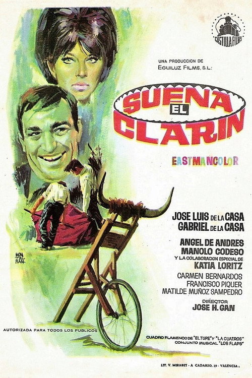 Movie poster for Suena el clarín (1965)