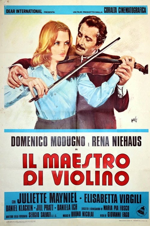 Movie poster for Il maestro di violino (1976)