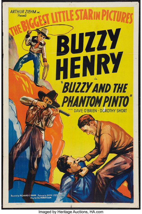 Movie poster for Buzzy and the Phantom Pinto (1941)