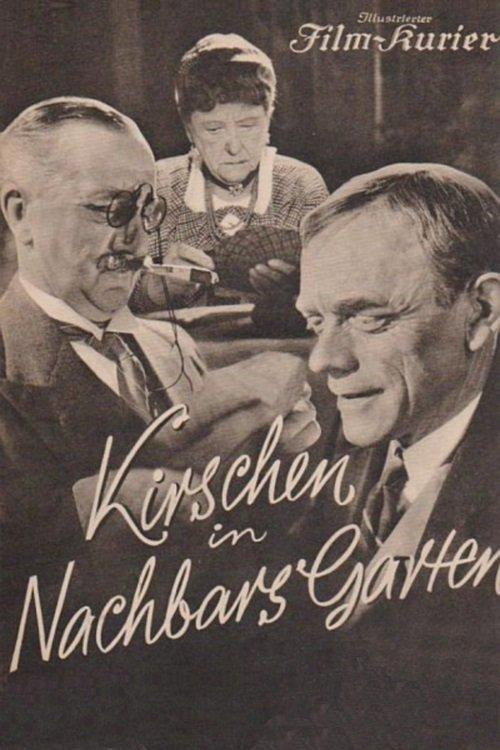Movie poster for Fruit in the Neighbor's Garden (1935)