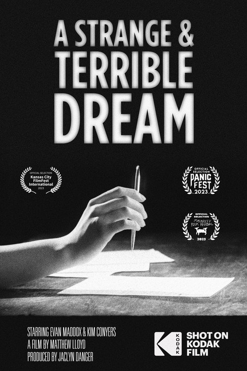 Movie poster for A Strange and Terrible Dream (2023)