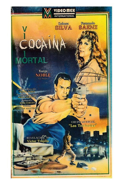 Movie poster for Cocaina: Vicio Mortal (1989)