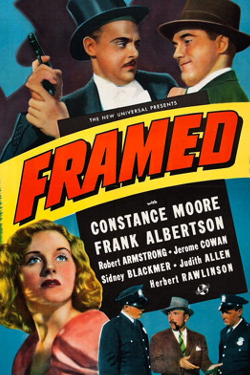 Movie poster for Framed (1940)