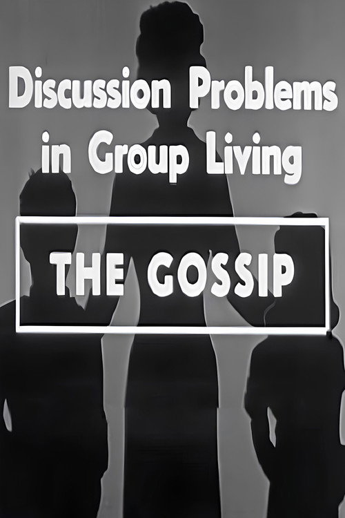 Movie poster for The Gossip (1955)