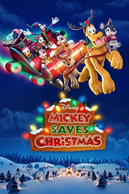 Movie poster for Mickey Saves Christmas (2022)
