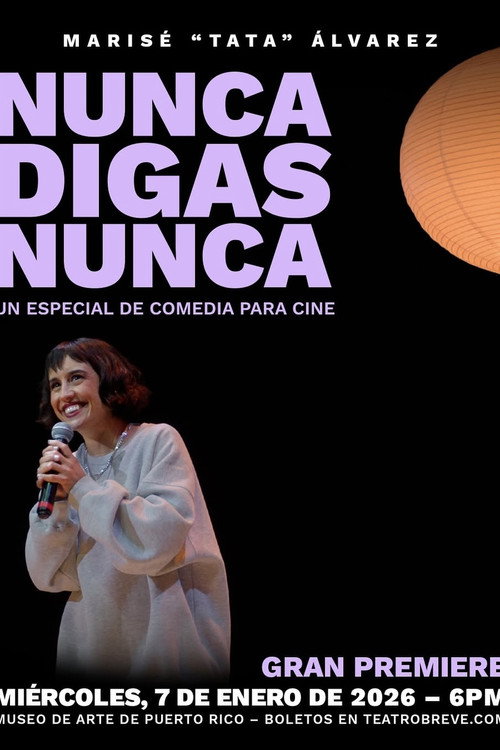 Movie poster for Nunca digas nunca (2026)