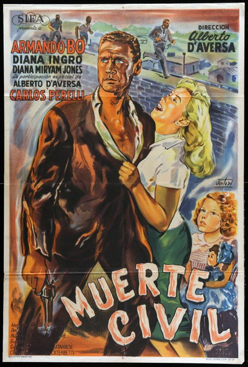 Movie poster for Muerte civil (1954)