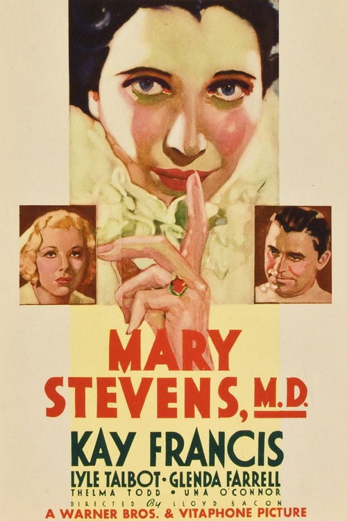 Movie poster for Mary Stevens, M.D. (1933)