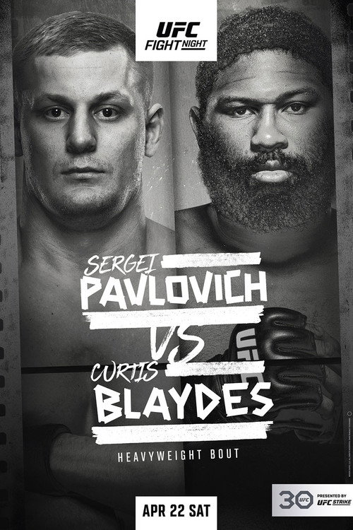 Movie poster for UFC Fight Night 222: Pavlovich vs. Blaydes (2023)