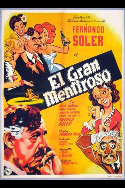 Movie poster for El gran mentiroso (1953)
