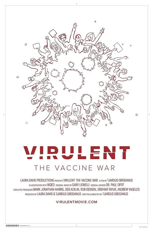 Movie poster for Virulent: The Vaccine War (2022)