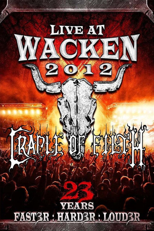 Movie poster for Cradle of Filth: Wacken 2012 (2012)