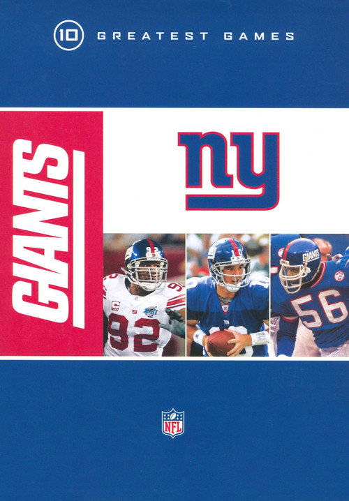 Movie poster for NFL: New York Giants - 10 Greatest Games (2009)