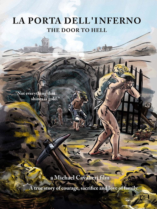 Movie poster for The Door to Hell (2022)