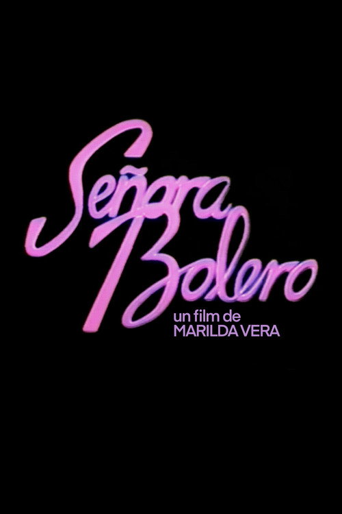 Movie poster for Señora Bolero (1991)