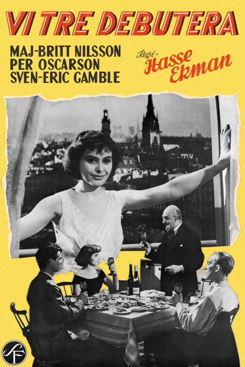 Movie poster for We Three Debutantes (1953)