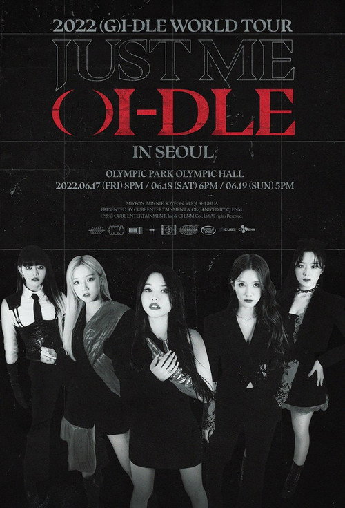 Movie poster for (G)I-DLE: JUST ME ( )I-DLE (2022)